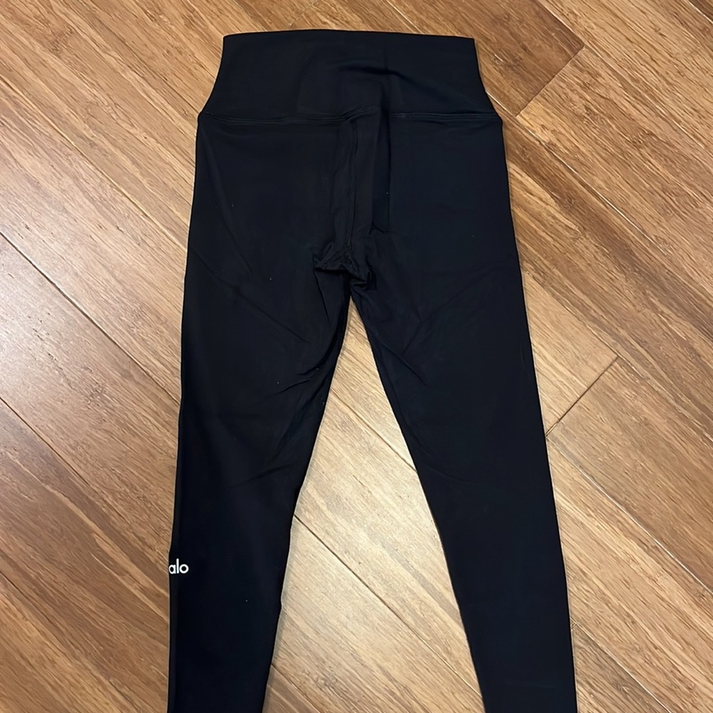 Alo Logo 7/8 High Waist Airbrush Legging